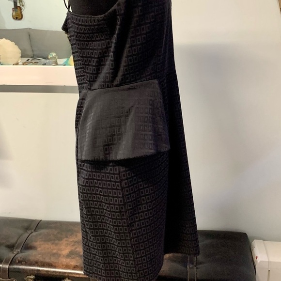 NWT❤️Dylan and Rose Black Geo CrossStrap Dress-M - Picture 6 of 10